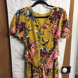 New with tags floral jumpsuit